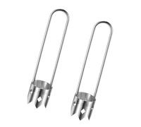 Ergonomic Handle Fruit Processor Tool Stainless Steel Vegetable Corer Remover Dishwasher Safe Professional Fruit Corer Stainless Steel with Round Tip