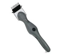 Ergonomic Handle Grills Scrubber Cleaning Tool With Steel Bristles Effective For Stubborn Grease On BBQ Griddles And Pan Grill Scrubber Tool