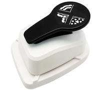 Ergonomic Handle Hole Punches Reduces User Fatigue 3 in 1 Multiple Size Punching High Capacity Design Paper Hole Puncher Scrapbooking Edges Decorators