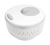 Ergonomic Handle Salad Spinner Base Locking Lid Safe Comfortable Washing Drying 5L Systems Large Bowl Shredders