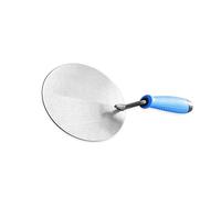 Ergonomic Handle Stainless Steel Mud Board Trowels for Wall Plastering Floor Leveling Professional Builder Easy Cleaning Smooth Surfaces Mud Board