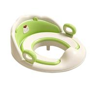 Ergonomic Handle Toddler Potty Seat Secure Anti Slip Base Toilet Training Kids Bathroom Essential Portable Anti Slip Baby Potty Seat