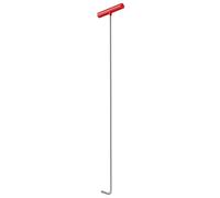 Ergonomic Handled Drainage Cover Hook with Soft Handle for Easy Lifting Pulling Manhole Covers and Warehouse Use Utility Hook for Drainage Covers