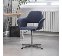 Ergonomic High Back Office Chair - Adjustable Swivel Task Chair with Armrests, Sturdy Cross Legged Base for Enhanced Stability in Home Office, Study & Meeting Rooms