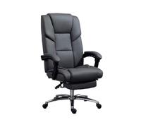 Ergonomic High Back Office Chair Luxury Swivel Design for Home & Studio Adjustable Height Executive Chair in Gray Modern Comfort & Style