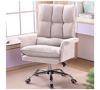 Ergonomic High Back Office Chair with Tilting Function and Wheels for Home and Executive Use