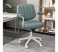 Ergonomic Home Office Chair with Wheels - Modern Executive Reclining Desk Chair Comfortable Swivel Computer Chairs for Ultimate Support and Style