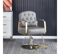 Ergonomic Hydraulic Barber Chair 360° Rotating Salon Stool Sturdy Design for Barbershops & Beauty Spas Comfortable Hairdresser Chair for Professional Use