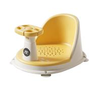 Ergonomic Infant Bathing Chair Nonslip Base Comfortable Multifunctional Design for Newborns 6+ Months Infant Shower Seat