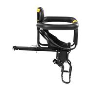 Ergonomic Infant Bike Front Seat Reinforced Guardrail Rust Resistant Metal Construction for Toddler