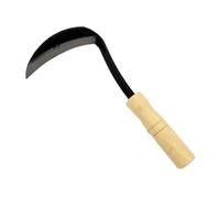 Ergonomic Japanese Gardening Tool, Multipurpose Weeding Sickle With Sharp Steel Blade For Easy Work, Compact Design For Portability And Storage