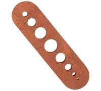 Ergonomic Kale Stripper, Wooden Kitchen Tool, 6.3x1.81x0.24 Inches Greens Separator with Multiple Holes, Salad Prep Gadget, Cooking Accessory with Safe Build, Kitchen Tool for Home and Restaurant