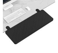 Ergonomic Keyboard Drawer Tray, Adjustable Clamp-On Desk Extender for Elbow Support, Space-Saving Solution Home Office and Gaming Setup.