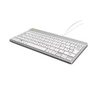 R-Go Tools Ergonomic Keyboard R-Go Compact Break, Break software, QWERTY (UK), Wired, White