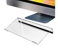 Ergonomic Keyboard Stand: Tilting Acrylic Stand, Transparent Keyboard Stand | Stranger Stands for Desk Setup, Game Room, Office Table, Study,
