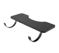 Ergonomic Keyboard Tray Easy Install Pull-Out Desk Extension 64x24cm/25.2x9.4inch Perfect for Work Study and Gaming (Black)