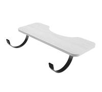 Ergonomic Keyboard Tray Easy to Install Pull-Out Desk Shelf Adjustable 29.5x9.4 inch for Work Study Gaming - White 75x24cm Space-Saving Design