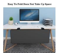 Ergonomic Keyboard Tray Extender - 20x9.8in Adjustable Desktop Extension with Metal Foldable Bracket Ideal for Home Office & Study Enhances Comfort & Space Efficiency