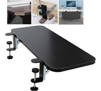 Ergonomic Keyboard Tray Foldable Desk Extender Wrist Rest Large Keyboard Drawer Platform Armrest Shelf C-Clamp Load 25kg Reduce Fatigue