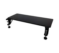Ergonomic Keyboard Tray with Adjustable C-Clamp Mount Wrist Rest & Arm Support for Home Office & Gaming - Reduces Pain Enhances Comfort & Productivity Height & Angle Adjustable