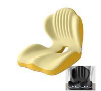 Ergonomic L-Shaped Seat Cushion with Memory Foam & Points - Sciatica & Tailbone Pain Relief - Non-Slip for Office Chair & Car Seat Comfort (7#)