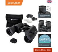 Ergonomic LandScout 8x40mm Binoculars - Water-Resistant with Adjustable Eyecups