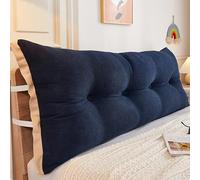 Ergonomic Large Bolster Pillow for Reading & Back SupportRemovable Washable Cover 200cm x 50cm x 18cm Ideal for Bed Sofa ChairComfort & Style