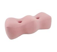 Ergonomic Leg Pillow, Memory Foam Elevation, 24x16 Inches Hill Shape Cushion with Soft Support, Contoured Fabric Leg Rest, Sleep Pillow with Comfortable Design, Foot Relief for Bed and Sofa