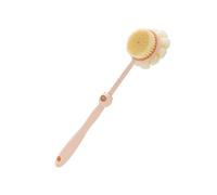 Ergonomic Long Handle Shower Brush Bathroom Soft Bristle Cleaning Brush for Exfoliating and Relaxing Body Wash