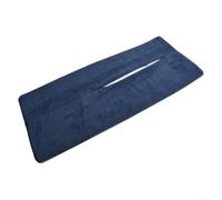 Ergonomic Lumbar Support Belt Memory Foam Cushion for Car Seat Office Chair - Sciatica Pain Relief Adjustable Curvature Skin Friendly Cover 60x24x4cm(Navy blue)