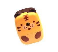 Ergonomic Manual Pencil Sharpener with Shavings Container Hand Cranked for 6-8MM Wood Pencils Sketch Pencils Pencil