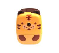 Ergonomic Manual Pencil Sharpener with Shavings Container Hand Cranked for 6-8MM Wood Pencils Sketch Pencils Manual Pencil