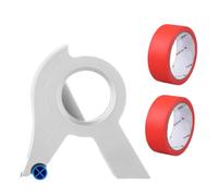 Ergonomic Masking Tape Applicator for Painting Project Comes with Roll of Decorating Masking for Easy Application Moulding Dispenser