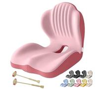 Ergonomic Memory Foam L-Shaped Seat & Back Cushion for Office Chairs & Car Seats - Ultimate Comfort & Support for Better Posture