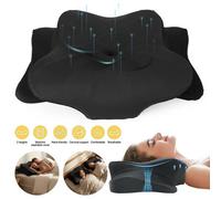Ergonomic Memory-Foam Pillow For Neck Shoulder Pain Relief Sleeping Side Sleeper