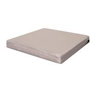 Ergonomic Memory Foam Seat Cushion for Office Chair & Car 4cm Thick Waterproof Seat Pads Zipper Cover Easy-Clean, Durable Comfort Pads for Indoor/Outdoor Use (Silver Grey, 40 x 45 cm / 16" x 18")