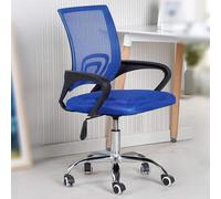 Ergonomic Mesh Office Chair, Adjustable Height Computer Desk Chair, Executive Swivel Chair with Lumbar Support for Adults, Pink(Red)