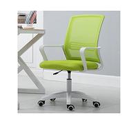 Ergonomic Mesh Office Chair, Adjustable Height with Padded Seat & Armrests, 360° Swivel for Home/Computer Work, Breathable Back Task Chair