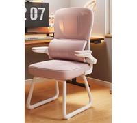 Ergonomic Mesh Office Chair, Breathable Without Wheels, Easy Assembly Sturdy Metal Base for Conference Room, Library, Laboratory, Training Room use