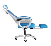 Ergonomic Mesh Office Chair with Adjustable Headrest & Footrest, 360° Swivel Executive Desk Chair, Breathable Backrest & Smooth-Rolling Wheels, Perfect for Home Office Workspaces