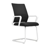 Ergonomic Mesh Reception Chairs for Office and Waiting Rooms No Wheels Ideal for Conferences Desks and School Meetings Stylish Black Design