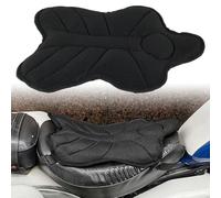 Ergonomic Motorcycle Seat Pad Breathable Mesh 35x30cm | Gel core absorbs shocks, reduces hip numbness, ideal for long tours, ergonomic for petal shape