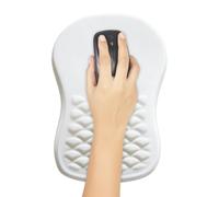 Ergonomic Mouse Pad - 11.81 Inches Memory Foam Desk | Slow Rebound Wrist Rest Anti Slip Base Gaming Office Home Comfort Mouse Mat With Massage Support Reduces Strain Enhance Productivity For Men Women