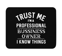 Ergonomic Mouse Pad, Funny Passive Income Cashflow Professional Business Owner Investor Quote Gaming Mousepad Premium Desk Pad 25X30cm for PC Gamer Office