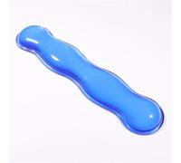 Ergonomic Mouse Pad With Wrist Rest Keyboard Rest Silicone Transparent Desktop Office Game Console Mouse Wrist Rest(Blue2)