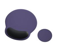 Ergonomic Mouse Pad with Wrist Rest,Mousepad with Wrist Support - Cute Gel Portable Mouse Pads for Desk Laptop,Computer,Office & Home Decor-(Grey)