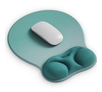 Ergonomic Mouse Pad with Wrist Rest Support&Gel Cushion for Desk; Cute Computer Decor Accessories for Women. Small Mousepad Mat Laptop Pads for Office&Home. Ergo Supplies & Aesthetic (03OceanGradient)