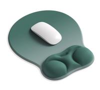 Ergonomic Mouse Pad with Wrist Rest Support&Gel Cushion for Desk; Cute Computer Decor Accessories for Women. Small Mousepad Mat Laptop Pads for Office&Home. Ergo Supplies & Aesthetic (02Sage Green)
