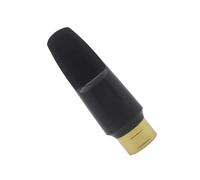 Ergonomic Mouthpiece Professional Metal Construction Improved Acoustics Performances Mouthpiece Perfect For Musicians Semi Metal Saxophone Upgrade Accessory