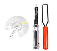 Ergonomic Multipurpose Regulator Tool Heat Treated Metal Construction for Motorcycle Car Maintenance Precise Valves Tool